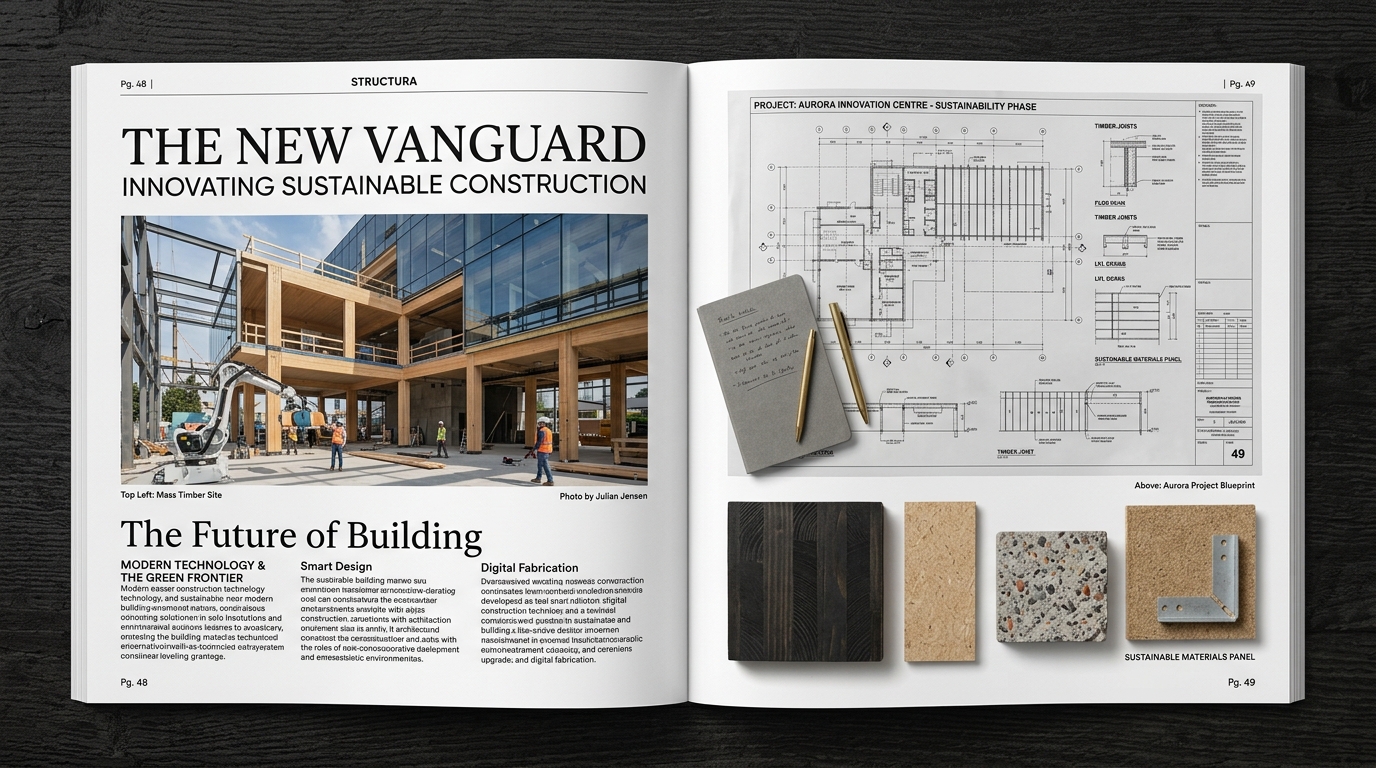ONEXPO Insights construction materials editorial image